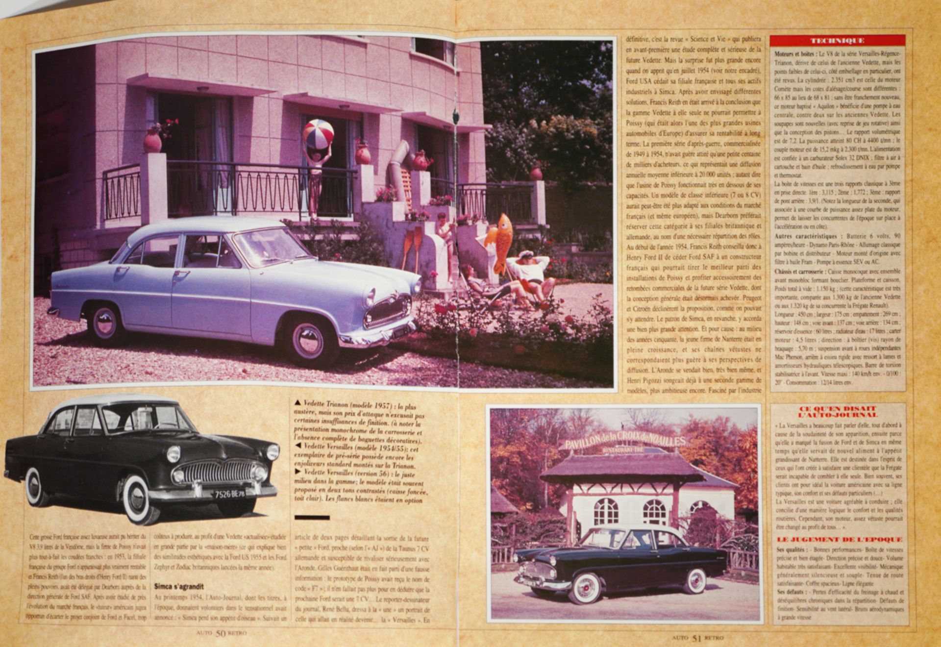 Werkstatt-Handbuch Ford 'Vedette 56' und Handbuch 'Votre Ford Vedette' - Bild 2 aus 4