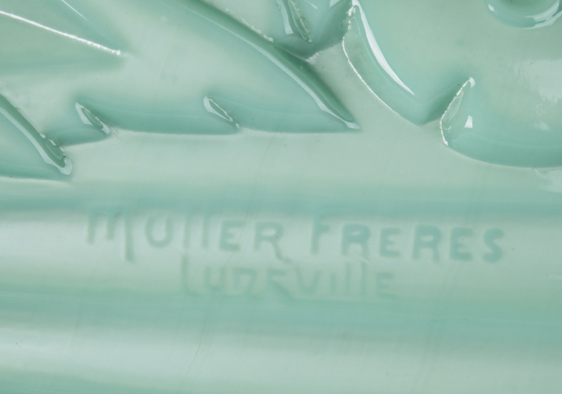 Muller Frères Lunéville, Vase, 1920-30 - Bild 4 aus 4