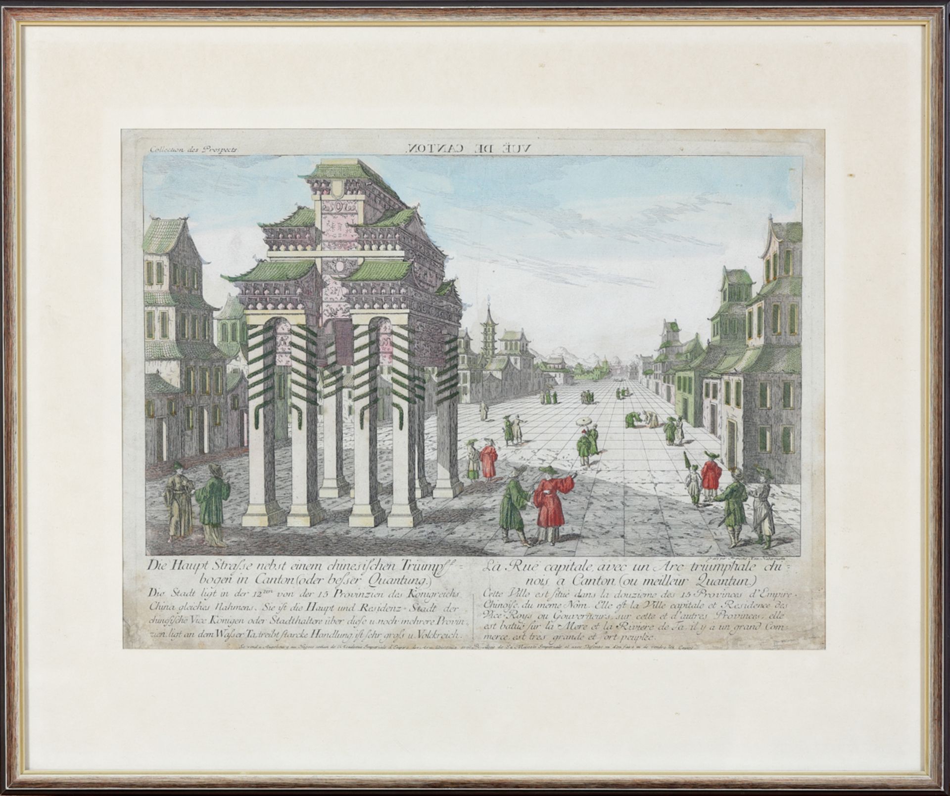 3 Guckkastenbilder, um 1780 - Image 9 of 13