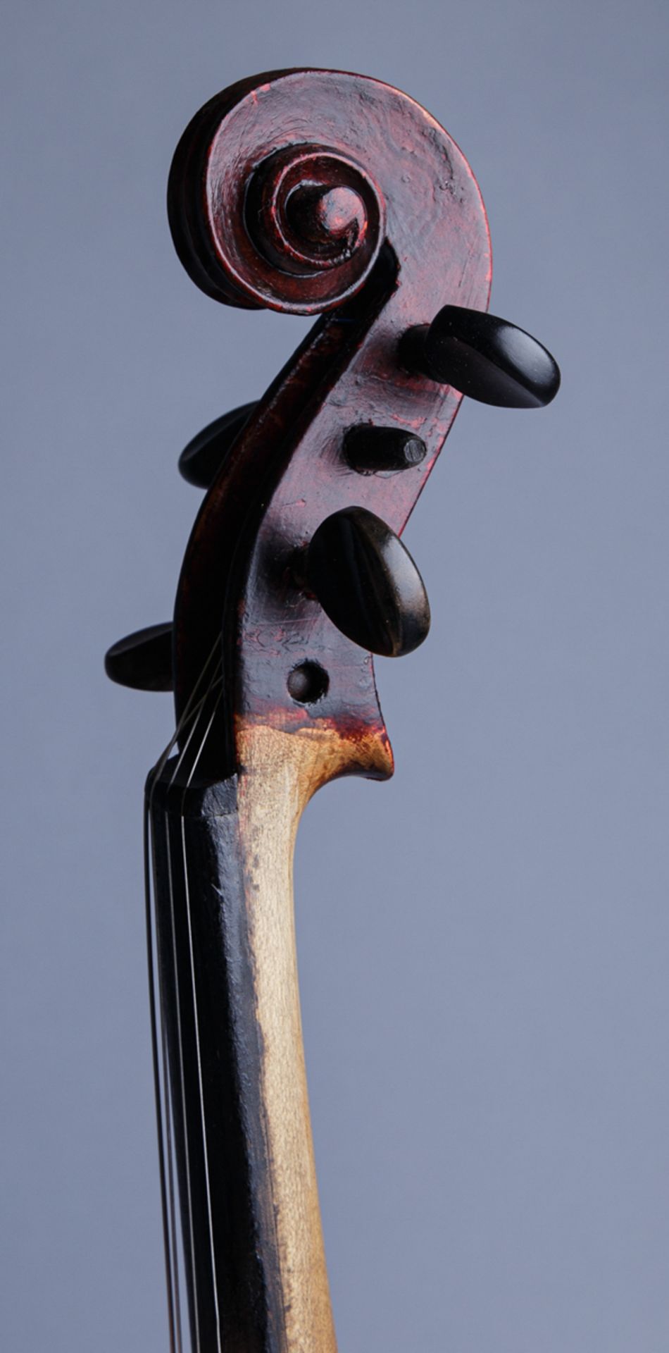 4/4 Violine mit Bogen im Holzkasten, deutsch - Image 5 of 5