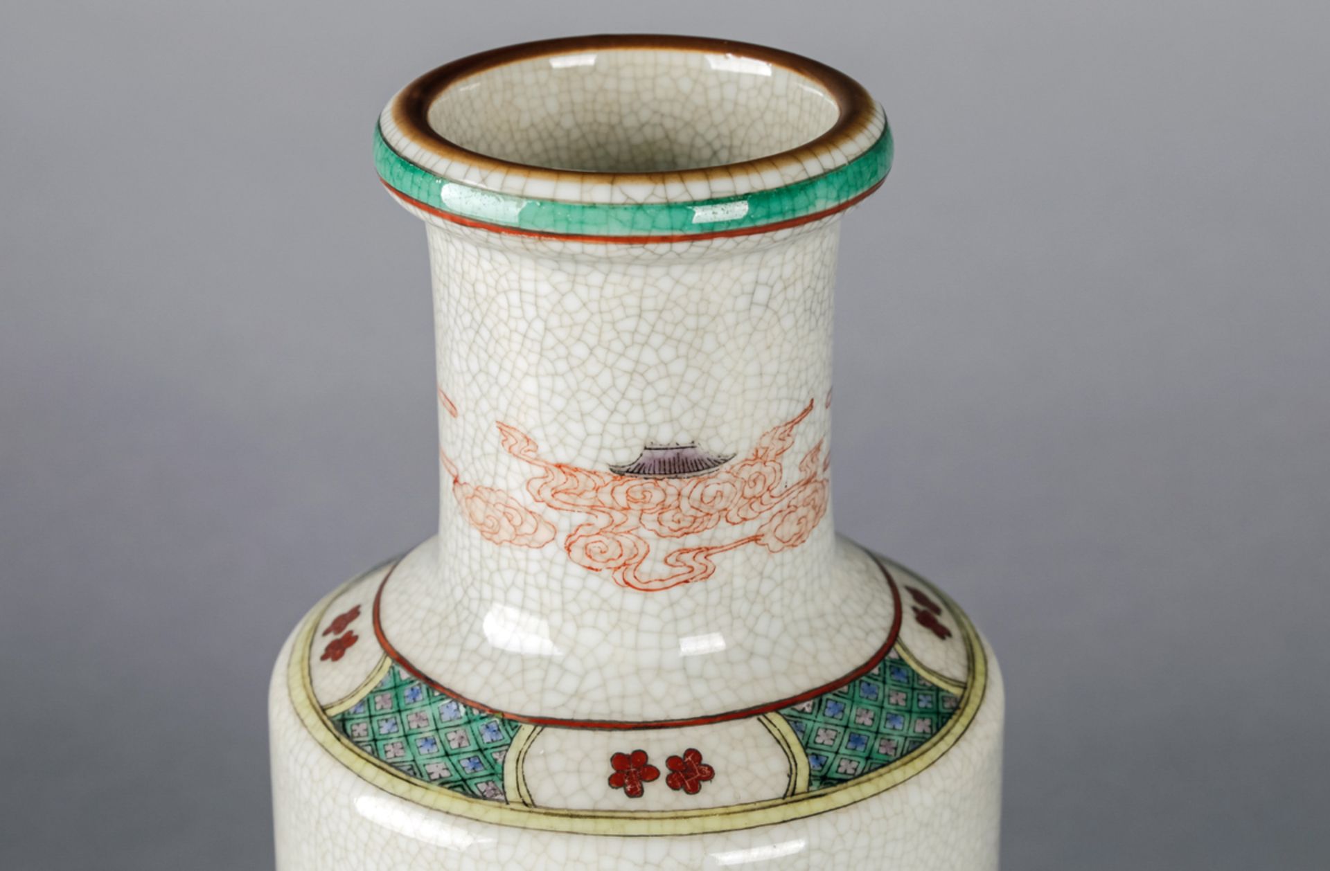 China, Vase, um 1900, Guangxu Zeit (1857-1908) - Bild 3 aus 5