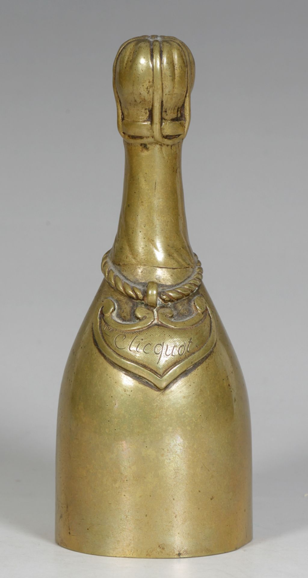 Champagner-Glocke, bez. 'Vve. Cliquot', A. 20. Jh.