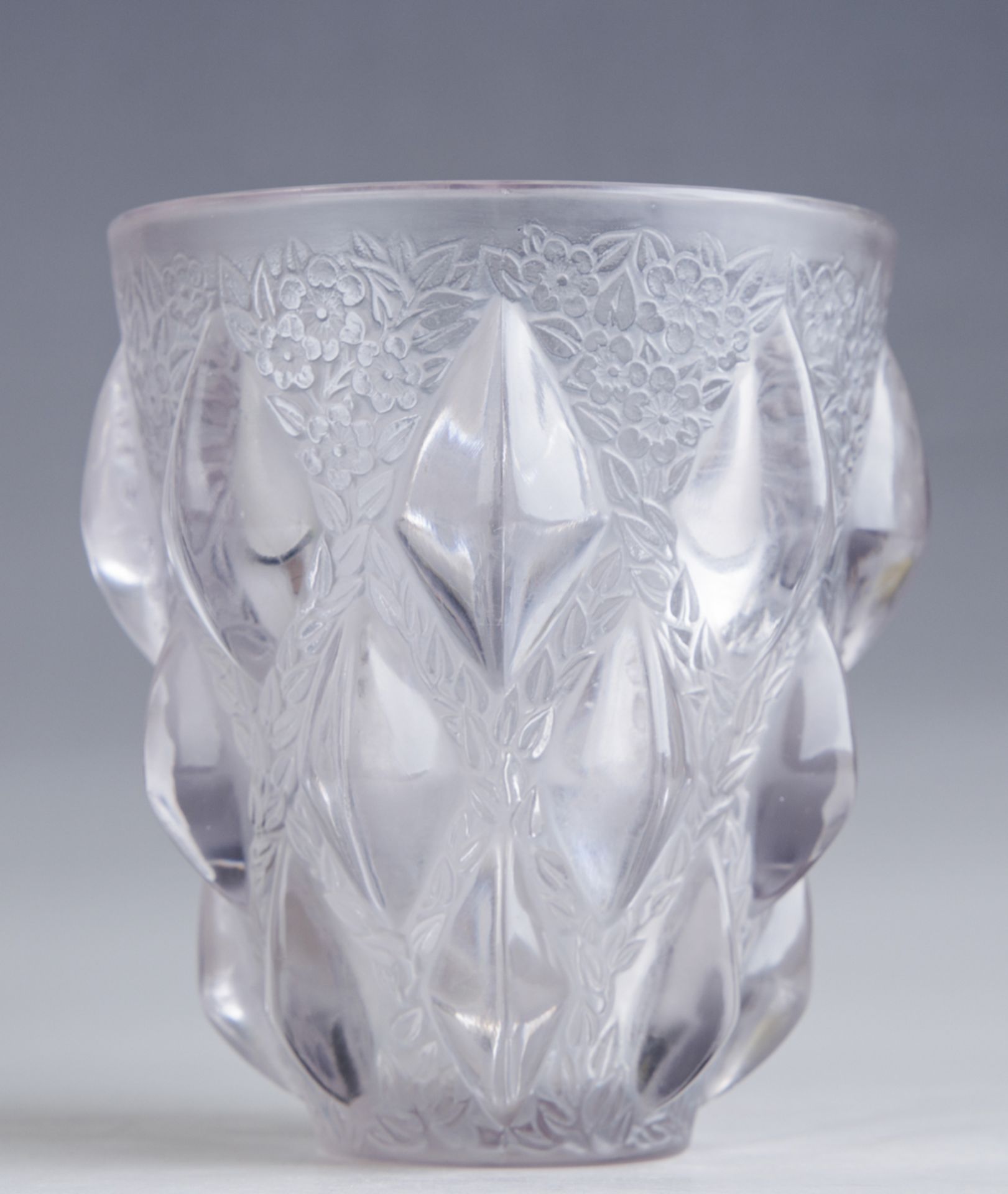 René Lalique, Vase 'Rampillon', 1927-1929