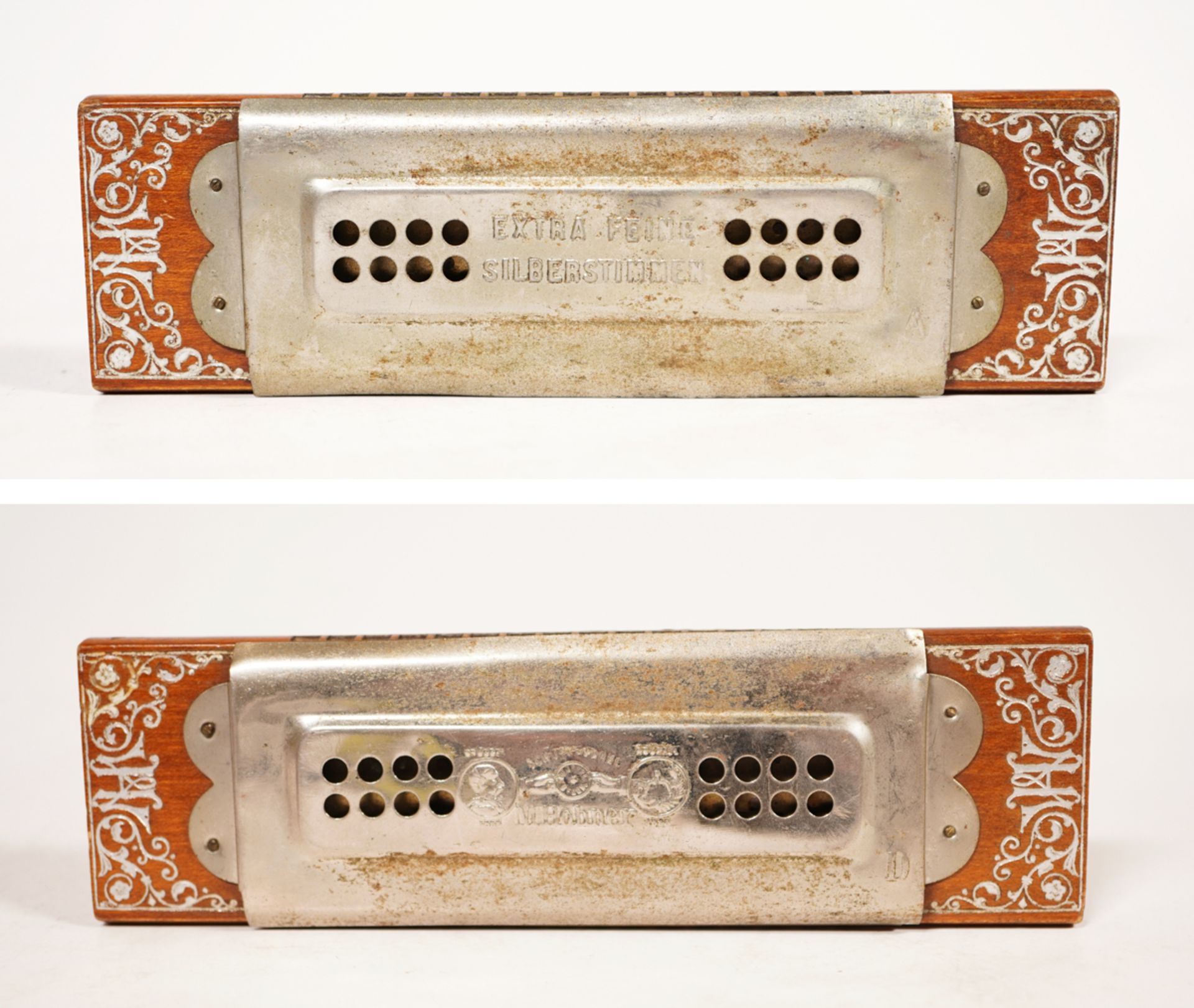 M. Hohner, Harmonika in orig. Etui, um 1900 - Image 2 of 6