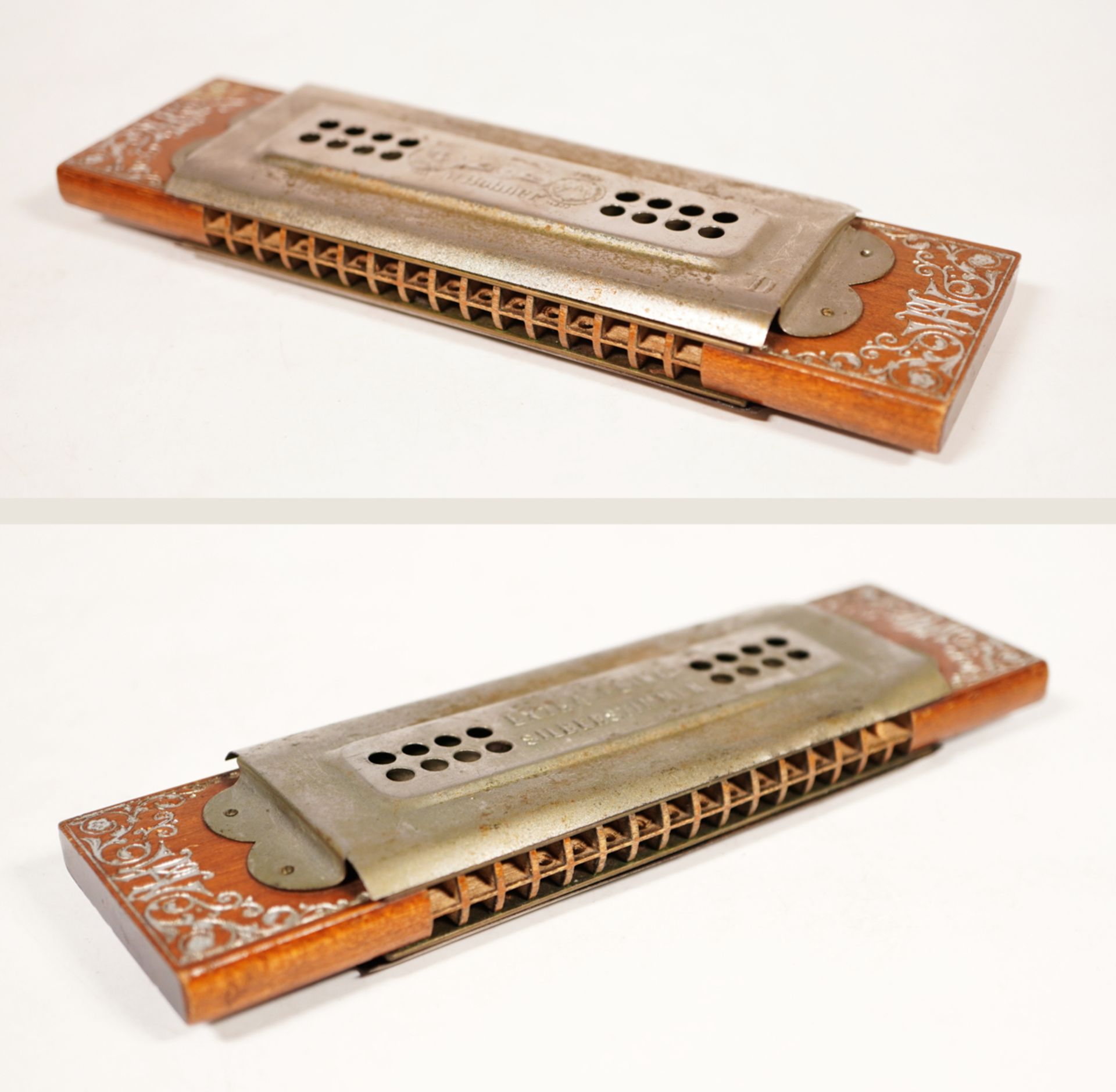 M. Hohner, Harmonika in orig. Etui, um 1900 - Image 3 of 6