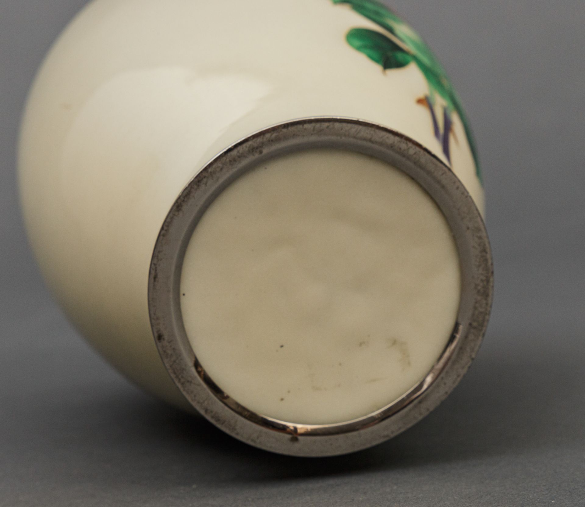 Cloisonné-Vase, Japan, wohl Showa-Zeit (1926-1989) - Bild 4 aus 4