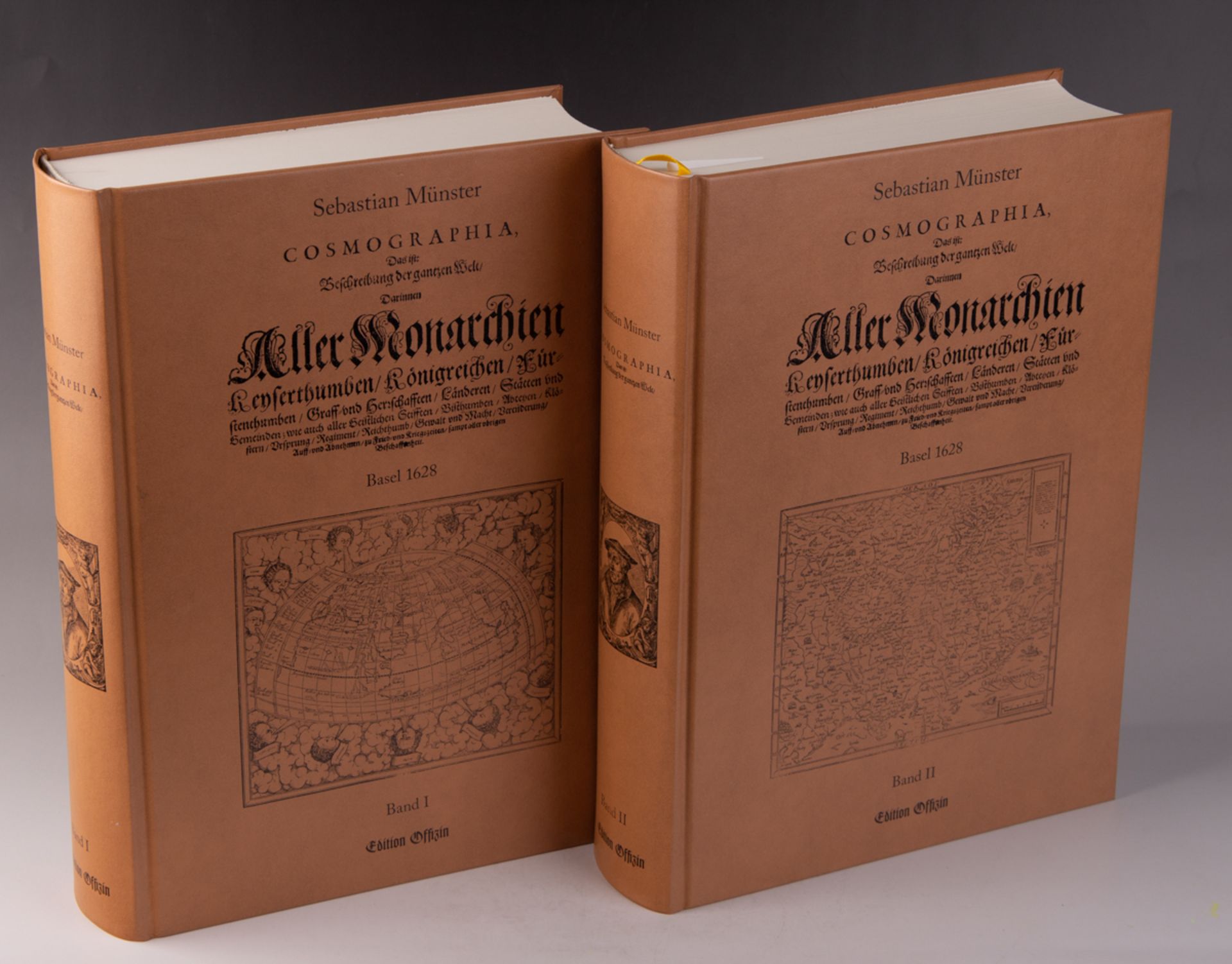 Faksimile-Edition Sebastian Münster, 'Cosmographia' - Image 4 of 4