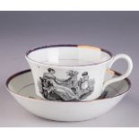 Teetasse mit Untertasse, England, 19. Jh.