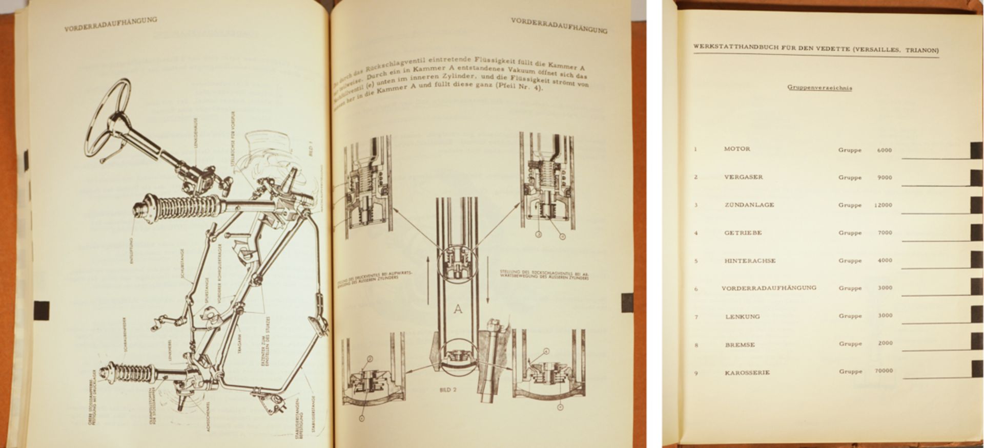 Werkstatt-Handbuch Ford 'Vedette 56' und Handbuch 'Votre Ford Vedette' - Bild 3 aus 4