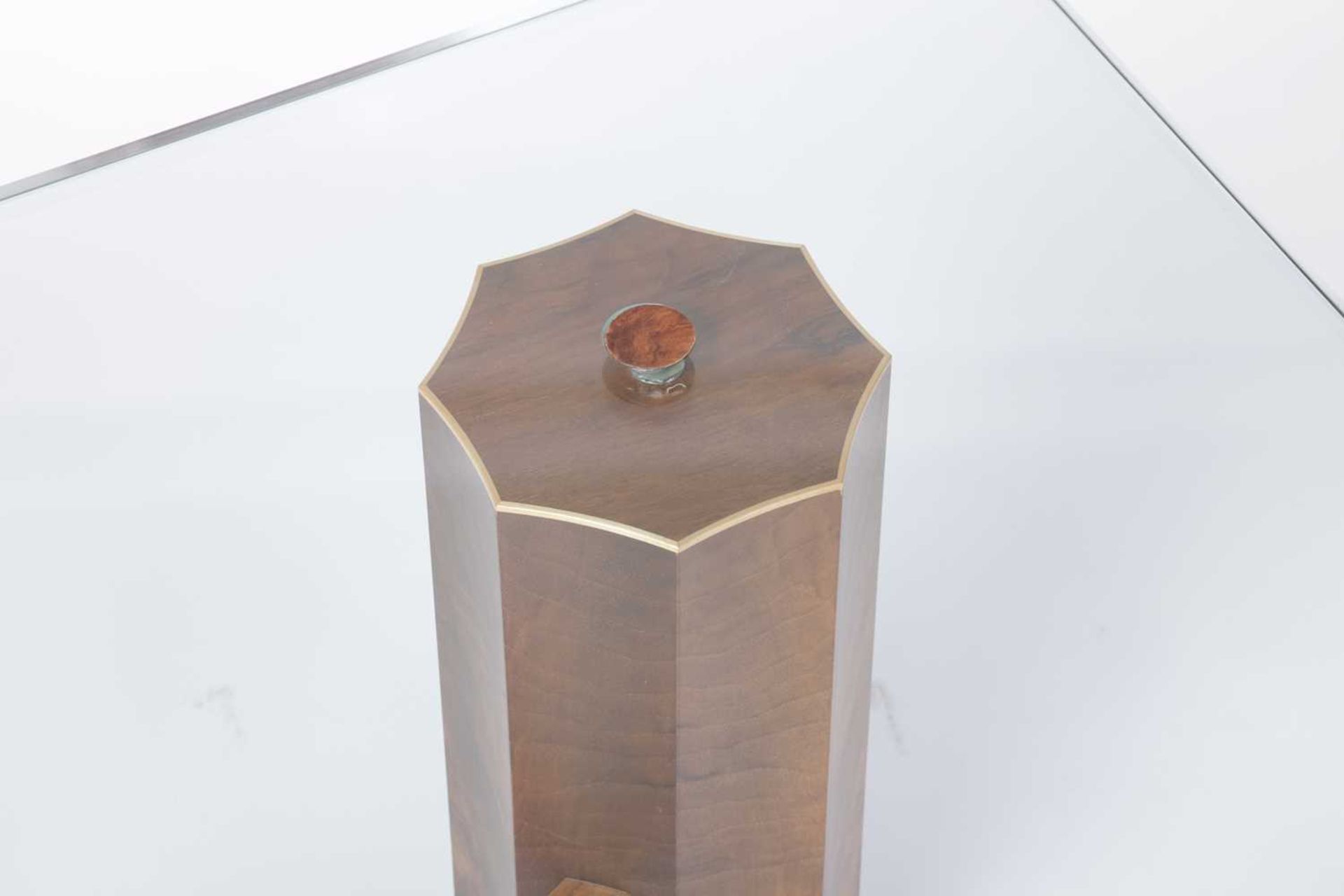 Richard Williams "Masterpiece", a contemporary English walnut cross-frame and rectangular float - Image 4 of 6