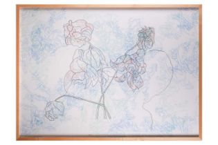 Angela Nordenstedt (b.1963) Spanish, 'Untitled', 2002, initialled and dated, pencil on polyester,