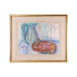 Raoul Dufy (1877 - 1953) French, still life of a jug and rabbit, signed, gouache and watercolour, 48