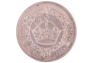 A George V silver Wreath Crown, 1933. Generally good condition with wear commensurate with age, some