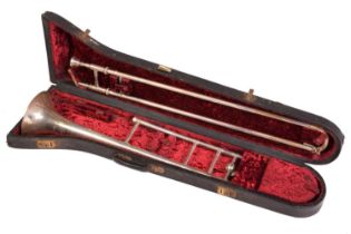 A Boosey & Hawkes 'Imperial' trombone, stamped 275, in fitted case, from the collection of Vivian