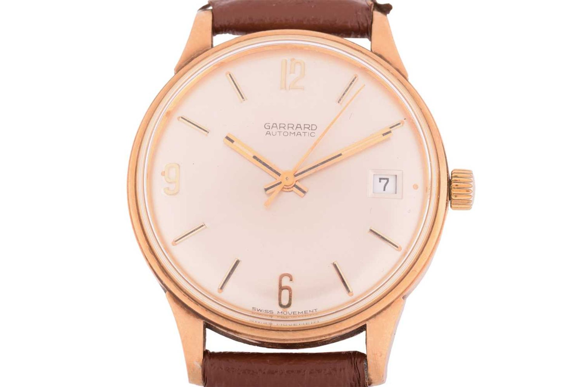 A Garrard & Co 9ct Gentleman's Mechanical Wristwatch Model: 48888 Serial: S76/28 Year: 1995 Case - Image 2 of 11