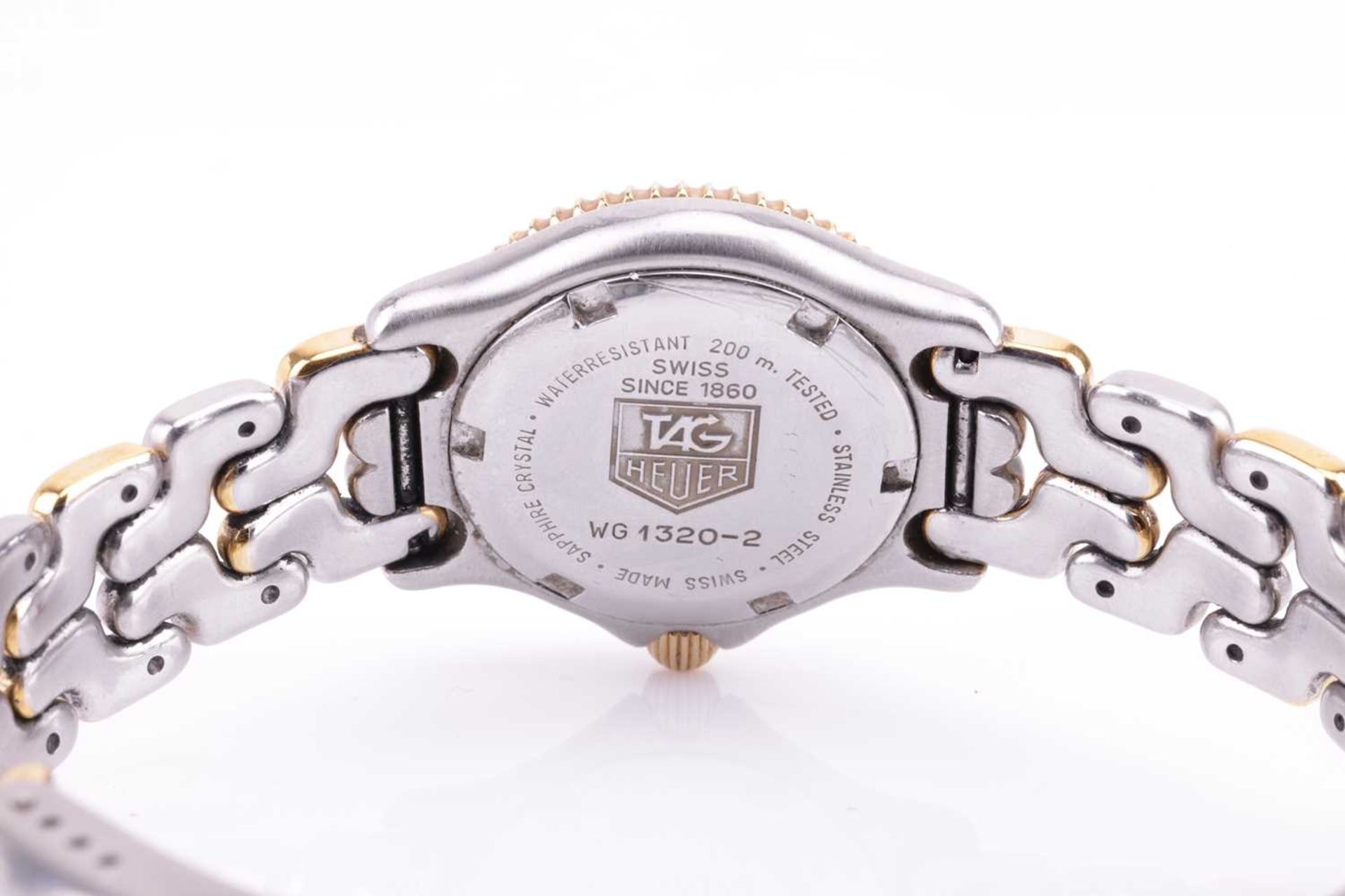 A Tag Heuer Professional 200 Meters Lady's Watch Model: WG 1320-2 Serial: EE2009 Case Material: - Image 2 of 6