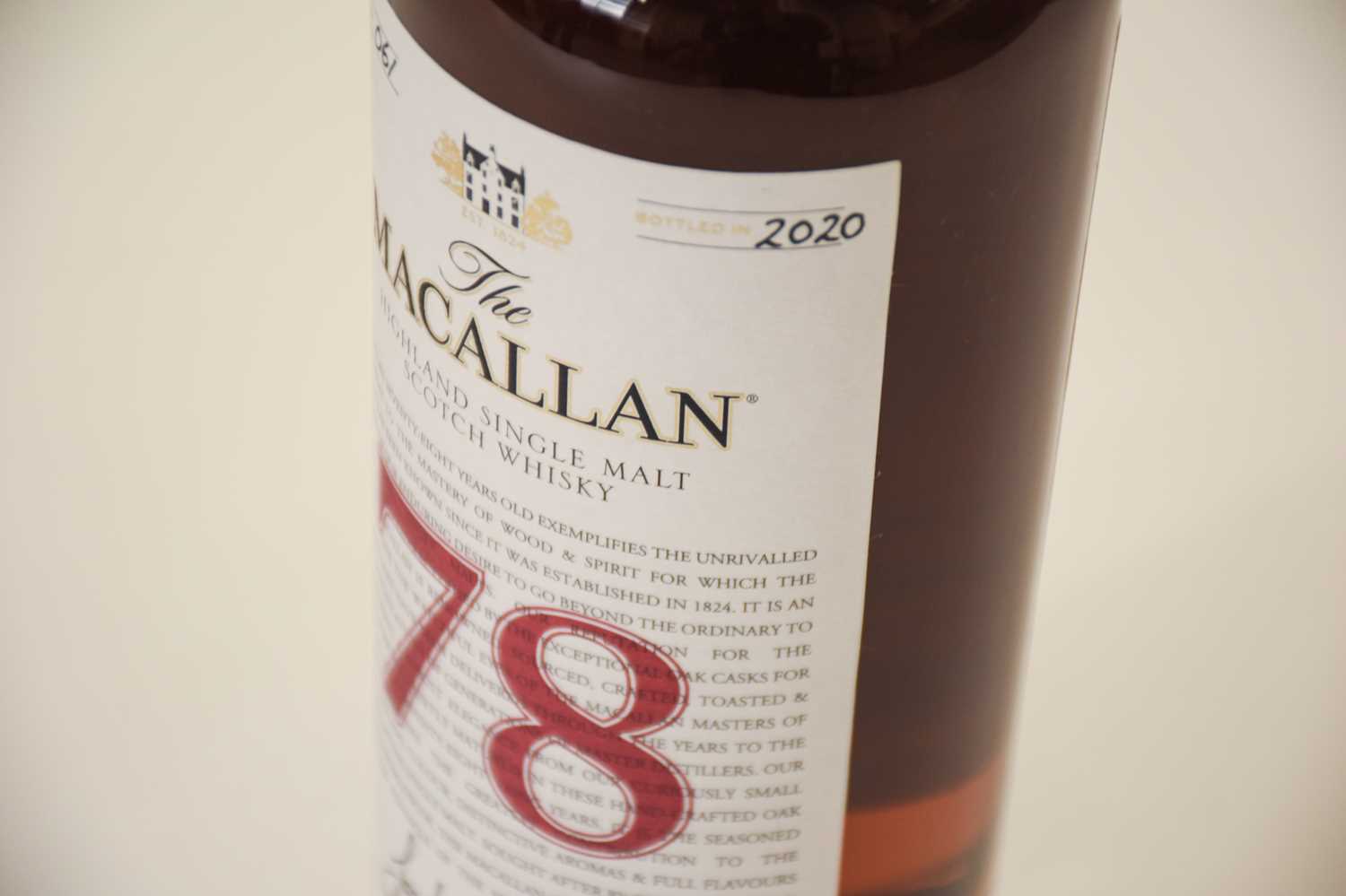 The Macallan 78 year old, The Red Collection. Distilled and bottled by The Macallan Distillery Ltd - Image 11 of 13