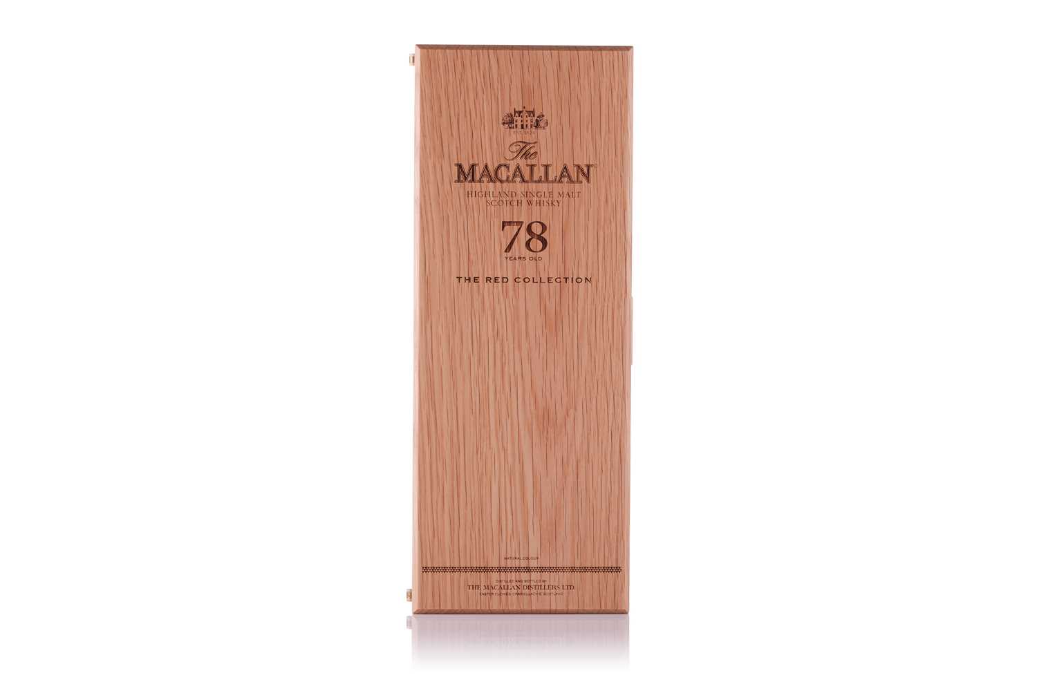 The Macallan 78 year old, The Red Collection. Distilled and bottled by The Macallan Distillery Ltd - Image 6 of 13