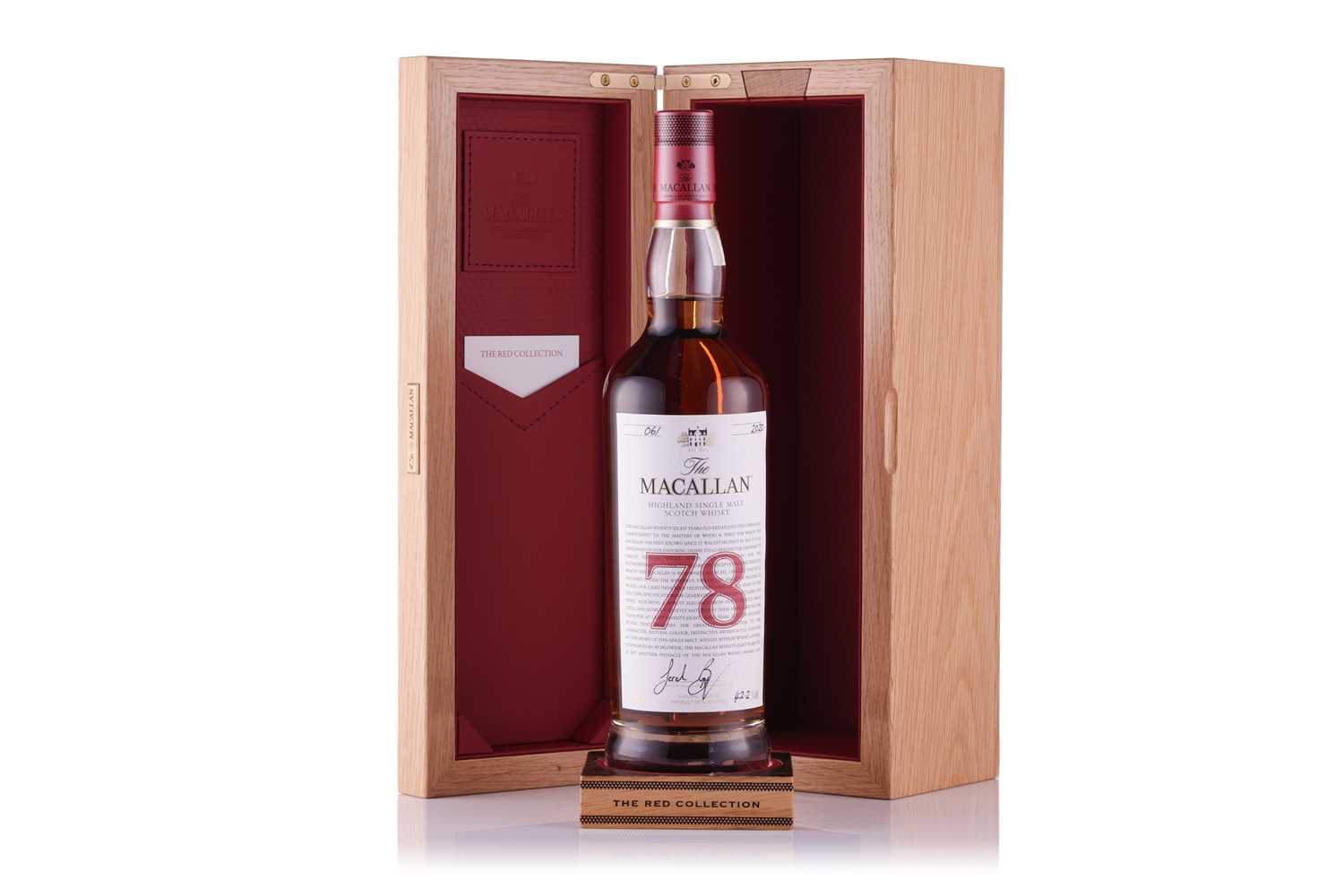 The Macallan 78 year old, The Red Collection. Distilled and bottled by The Macallan Distillery Ltd - Image 2 of 13