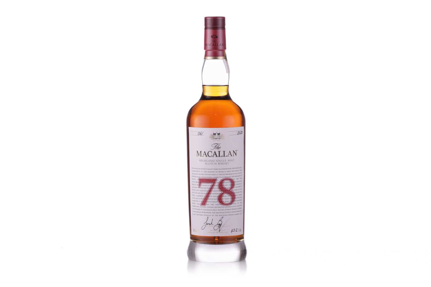 The Macallan 78 year old, The Red Collection. Distilled and bottled by The Macallan Distillery Ltd - Image 3 of 13