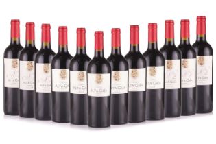 Six bottles of Chateau Alta Gaia Bordeaux Superior, 2012 with Six Bottles of Chateau Alta Gaia No 2,