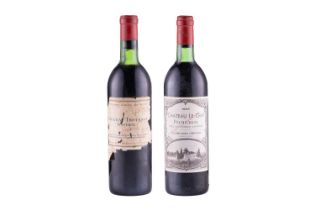 A bottle of Chateau Le Gay Pomerol, 1982, 75cl, with a Chateau Trotanoy Pomerol, 1970, 75cl London