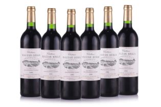 Six Bottles of Chateau Rauzan Segla 2eme Grand Cru Classe Margaux, 1996 Private Cellar in