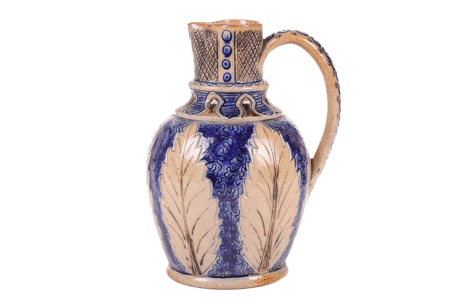 A late 19th-century stoneware jug by Thomas Smith & Co, in the manner of Doulton or Martin Brothers, - Image 3 of 16