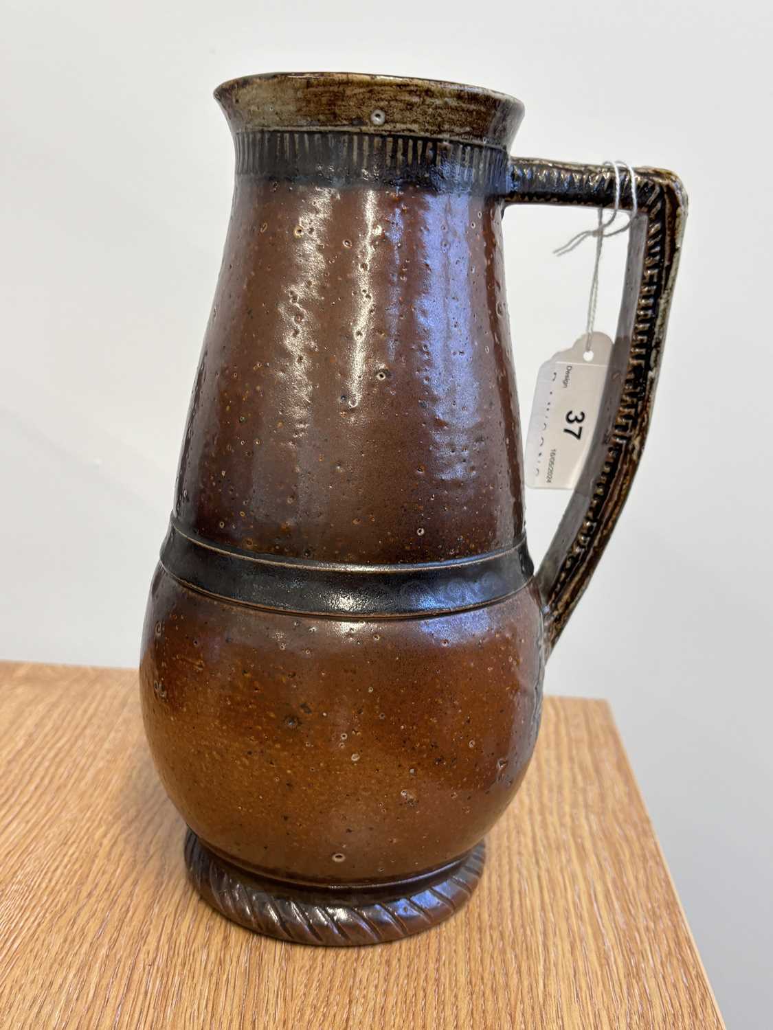 A late 19th-century Martin Brothers salt-glazed jug, by Robert Wallace Martin, of traditional form - Image 7 of 13