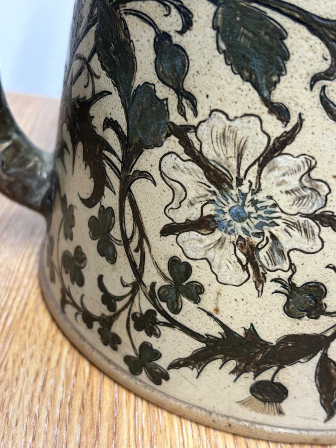 A large late 19th-century Martin Brothers stoneware loving cup, probably decorated by Edwin - Image 8 of 18