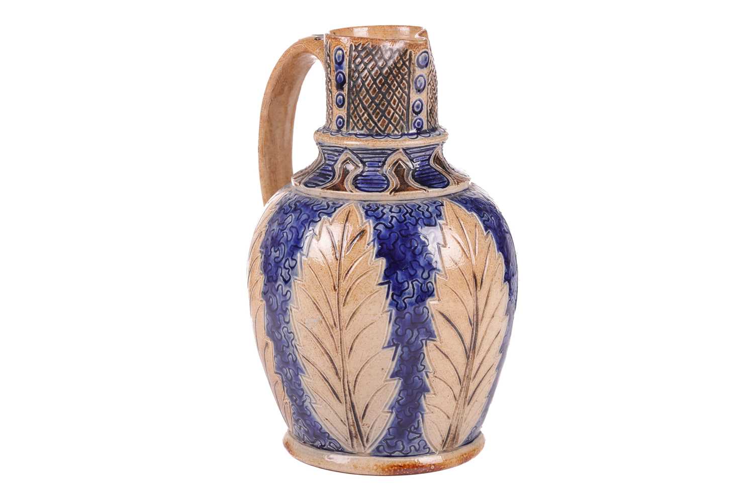 A late 19th-century stoneware jug by Thomas Smith & Co, in the manner of Doulton or Martin Brothers, - Image 4 of 16
