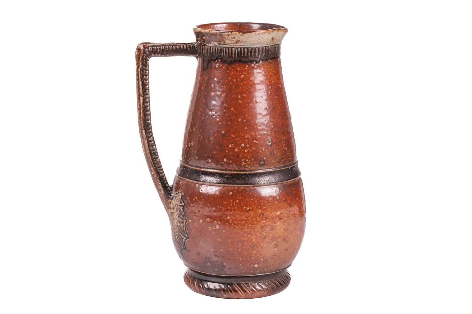 A late 19th-century Martin Brothers salt-glazed jug, by Robert Wallace Martin, of traditional form - Image 3 of 13