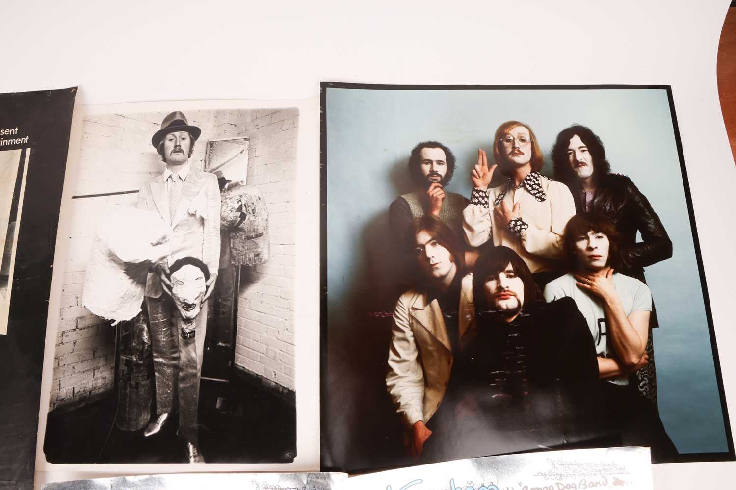 A collection of original Bonzo Dog Doo-Dah Band ephemera, comprising a small promotional poster for - Image 4 of 5