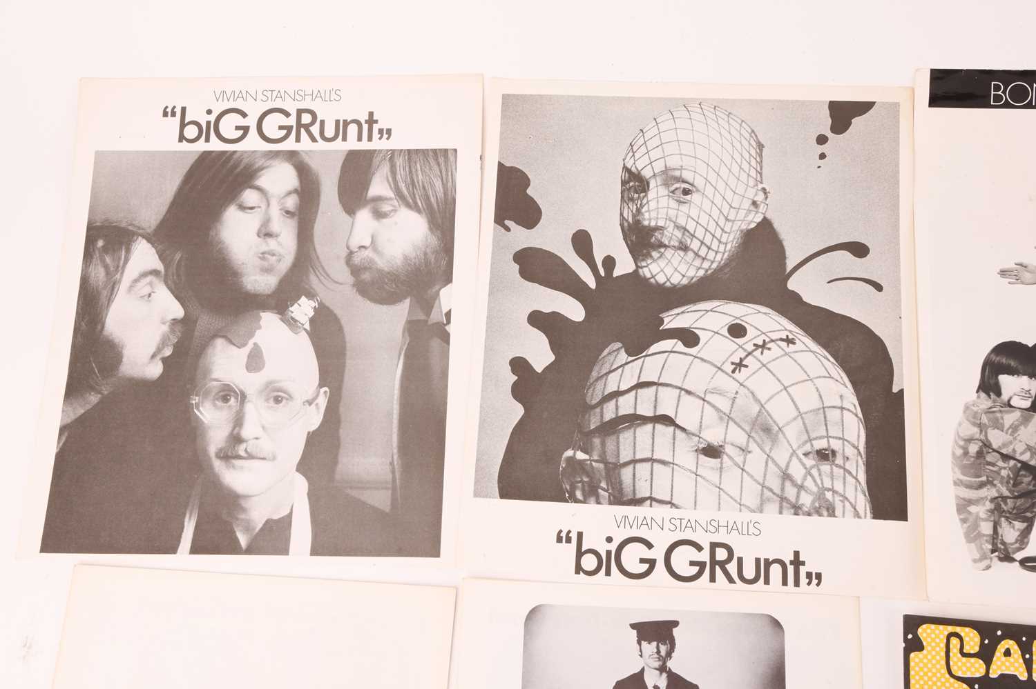 A collection of assorted original promotional ephemera relating to The Bonzo Dog Doo-Dah Band and Vi - Image 4 of 8