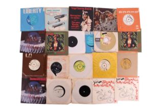 From the personal collection of Vivian Stanshall, a collection of 7" vinyl singles, comprising a