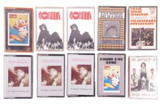 From the personal collection of Vivian Stanshall, a group of ten cassette tapes, comprising: 2 x '