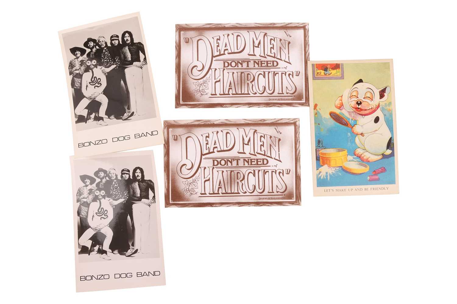 A collection of assorted original promotional ephemera relating to The Bonzo Dog Doo-Dah Band and Vi - Image 4 of 4