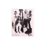 The Bonzo Dog Doo-Dah Band: a fully signed black and white photograph of the band, with the signatur