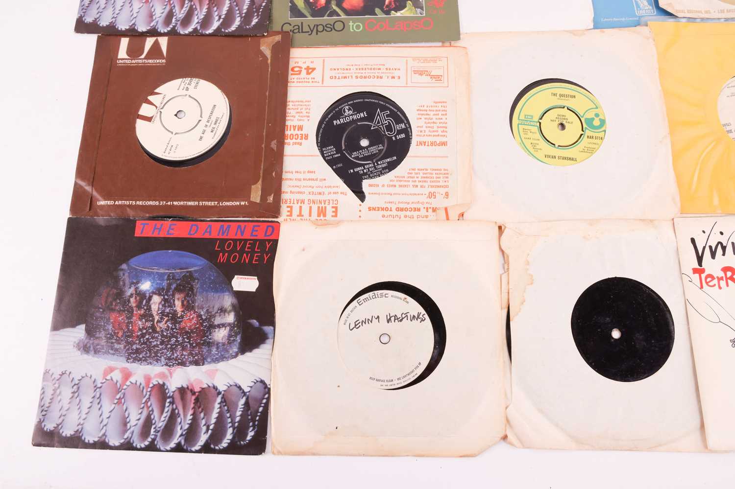 From the personal collection of Vivian Stanshall, a collection of 7" vinyl singles, comprising a Noe - Image 11 of 12