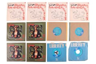 From the personal collection of Vivian Stanshall, a collection of 7" vinyl singles, comprising: Bonz