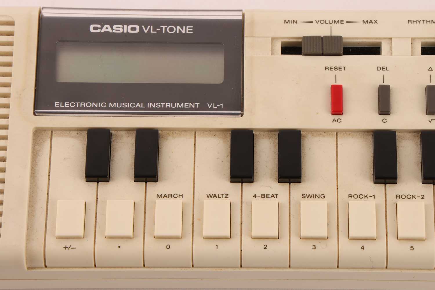 A Casio VL-Tone VL-1 Keyboard, with original carry pouch and operation manual, from the personal col - Image 9 of 9