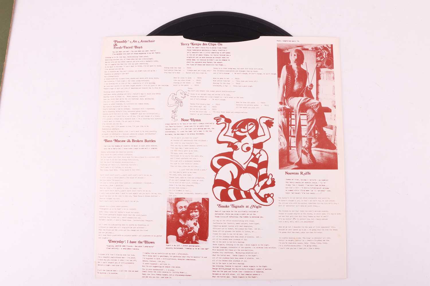 From the personal collection of Vivian Stanshall, an original release of the album 'Sir Henry at Raw - Image 4 of 6