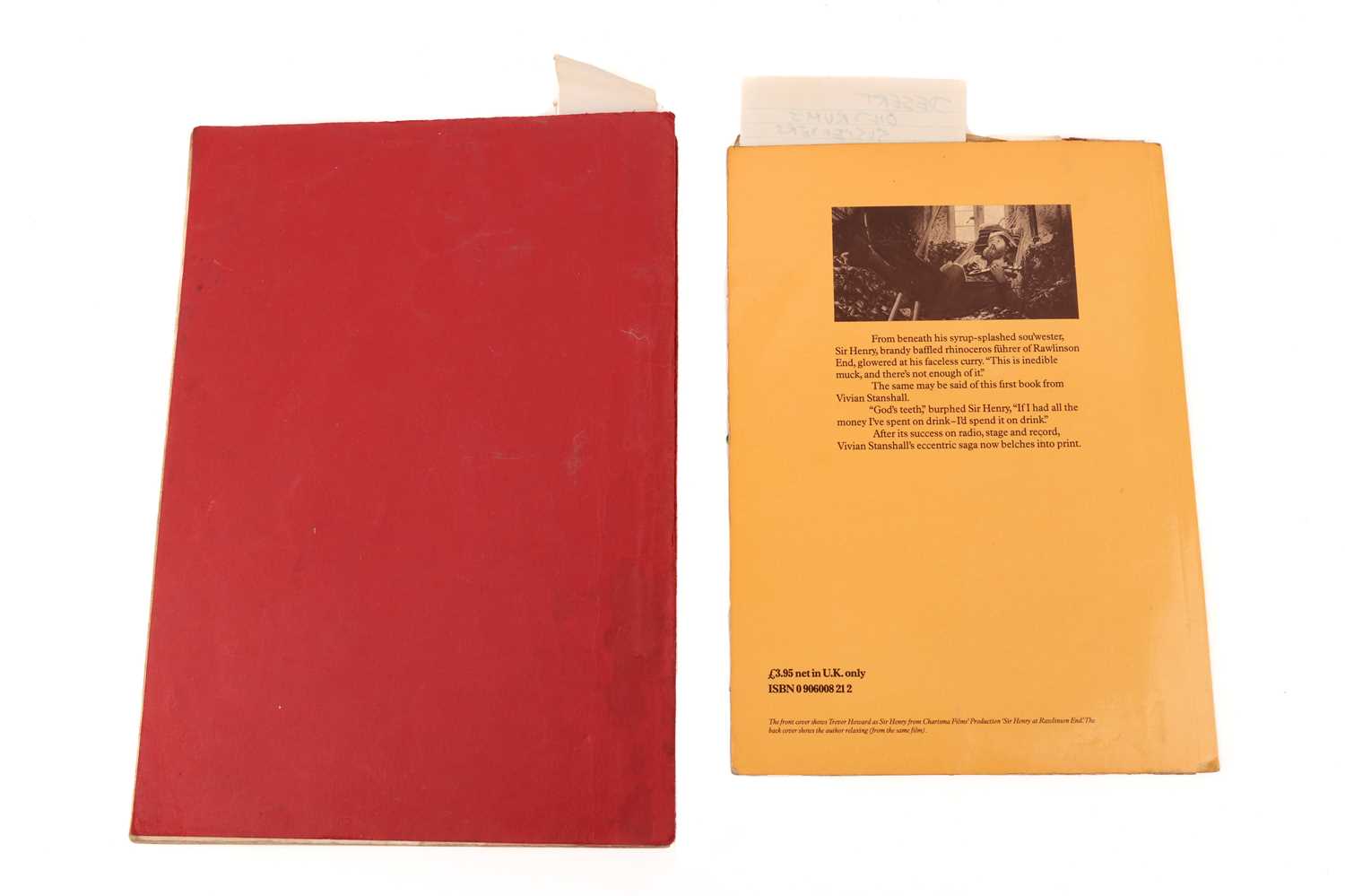 'Sir Henry at Rawlinson End': an original film 'Shooting Script I' from the 1980 film, written by Vi - Image 2 of 14
