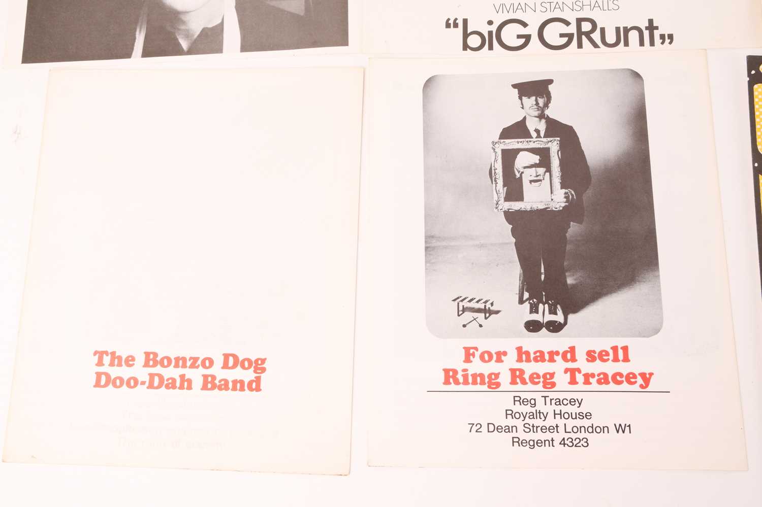 A collection of assorted original promotional ephemera relating to The Bonzo Dog Doo-Dah Band and Vi - Image 2 of 8