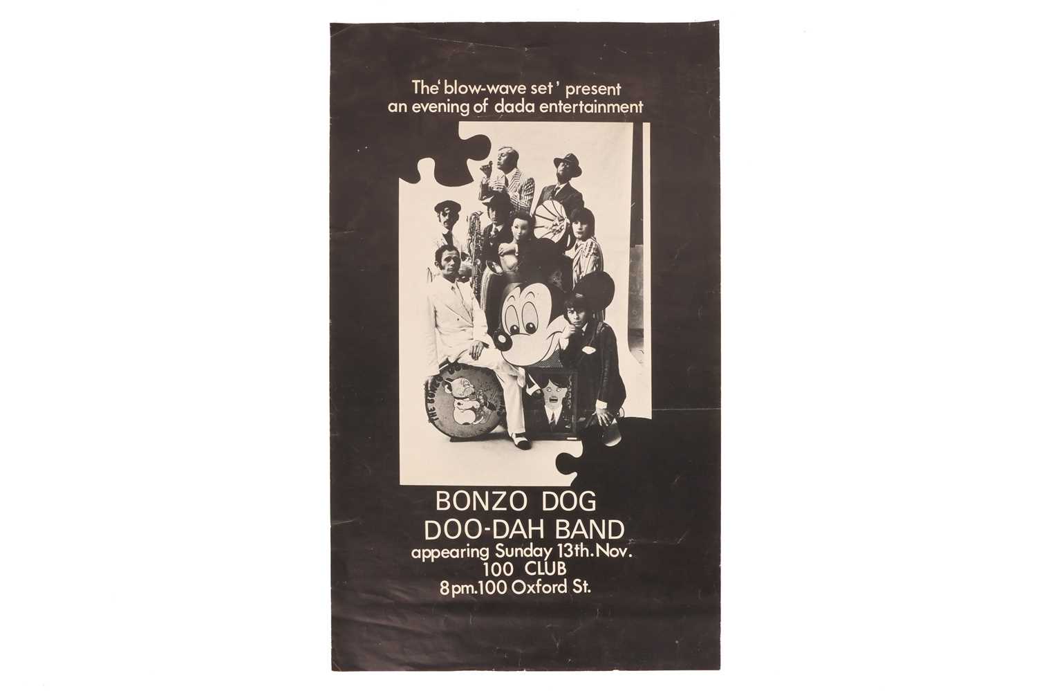 A collection of original Bonzo Dog Doo-Dah Band ephemera, comprising a small promotional poster for  - Image 4 of 8