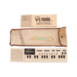 A Casio VL-Tone VL-1 Keyboard, with original carry pouch and operation manual, from the personal col