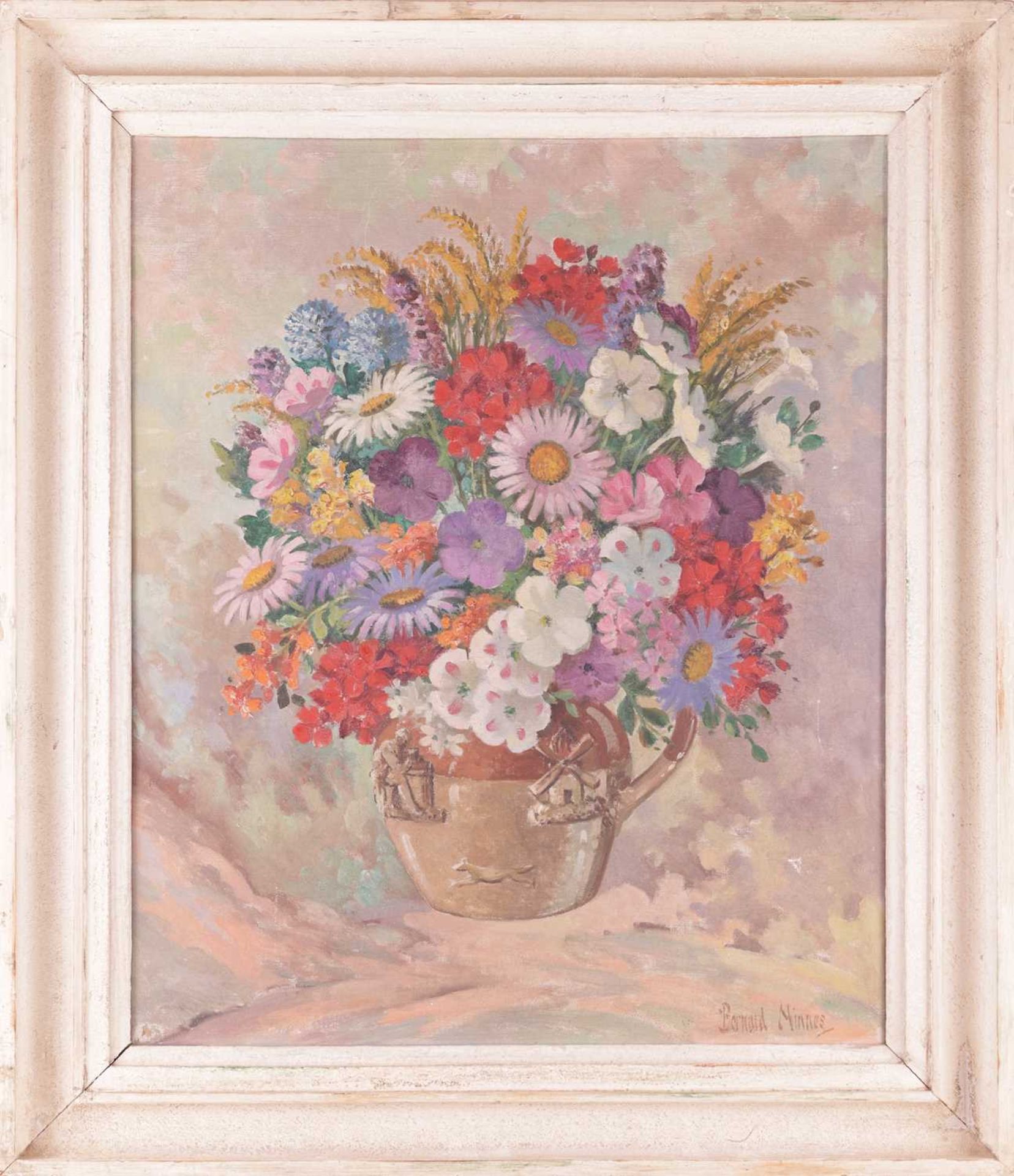 Bernard Ninnes (1899-1971), Jug of flowers, signed 'Bernard Ninnes' (lower right), oil on canvas, 61 - Bild 2 aus 9