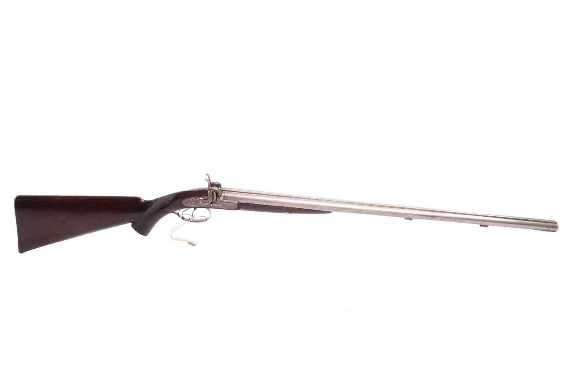 George Gibbs of Bristol 500 calibre double-barreled express percussion sporting gun, the sidelock wi - Bild 3 aus 12