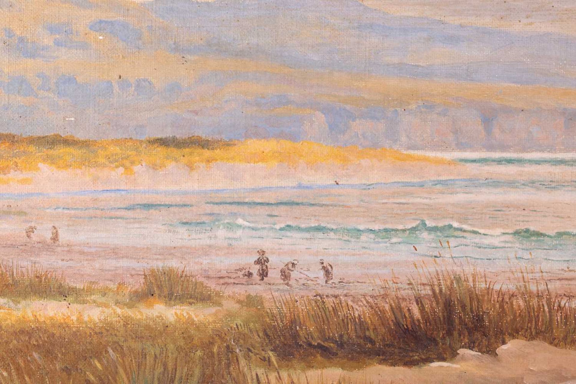 S. Butler (British, 19th century), Coastal Landscape, signed 'S. Bulter 1892' (lower left), oil on c - Bild 5 aus 14