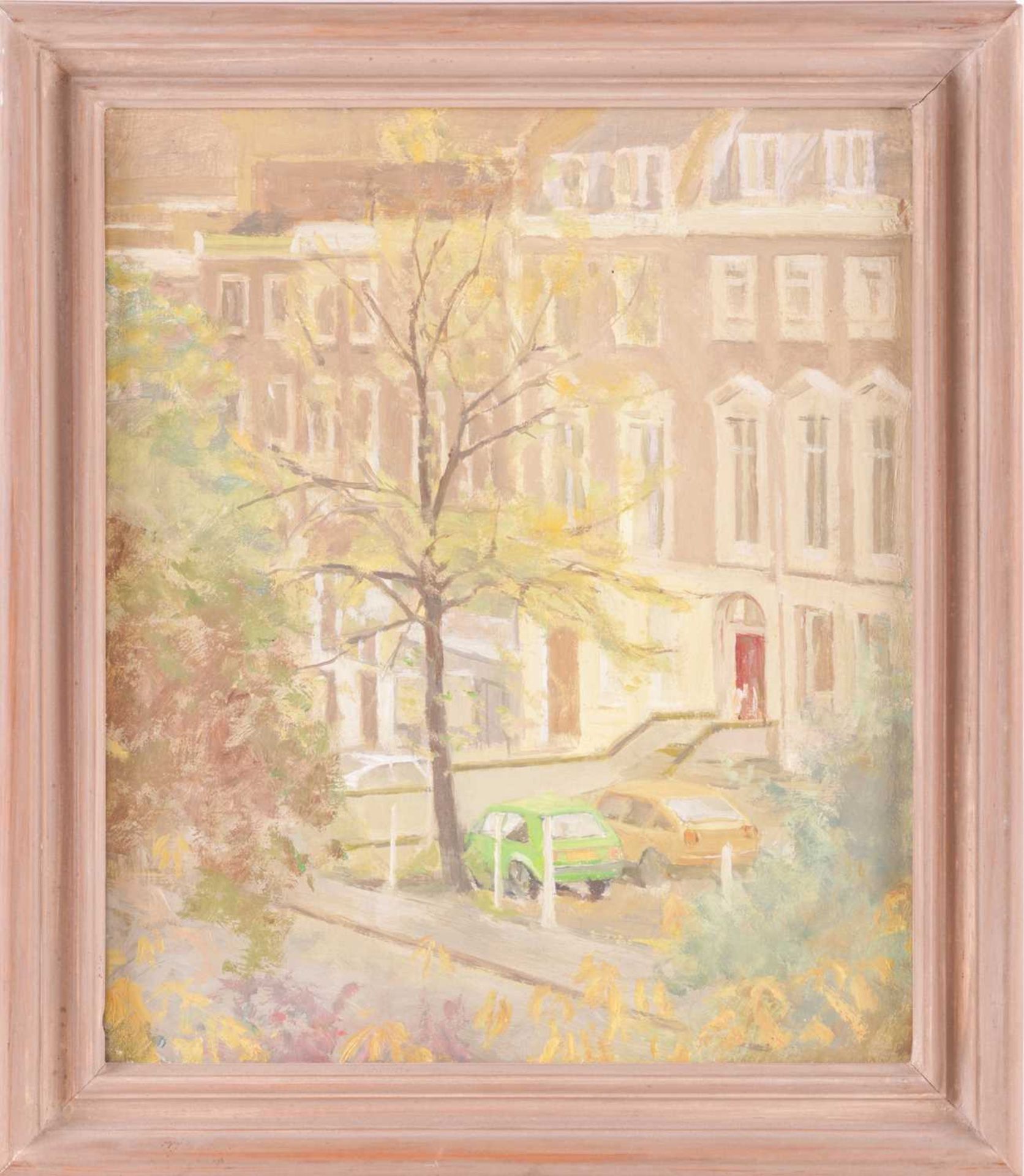 Tom Espley (1931-2016), 'City Road from Duncan Terrace' (Autumn 1976), signed and inscribed verso, o - Image 2 of 7